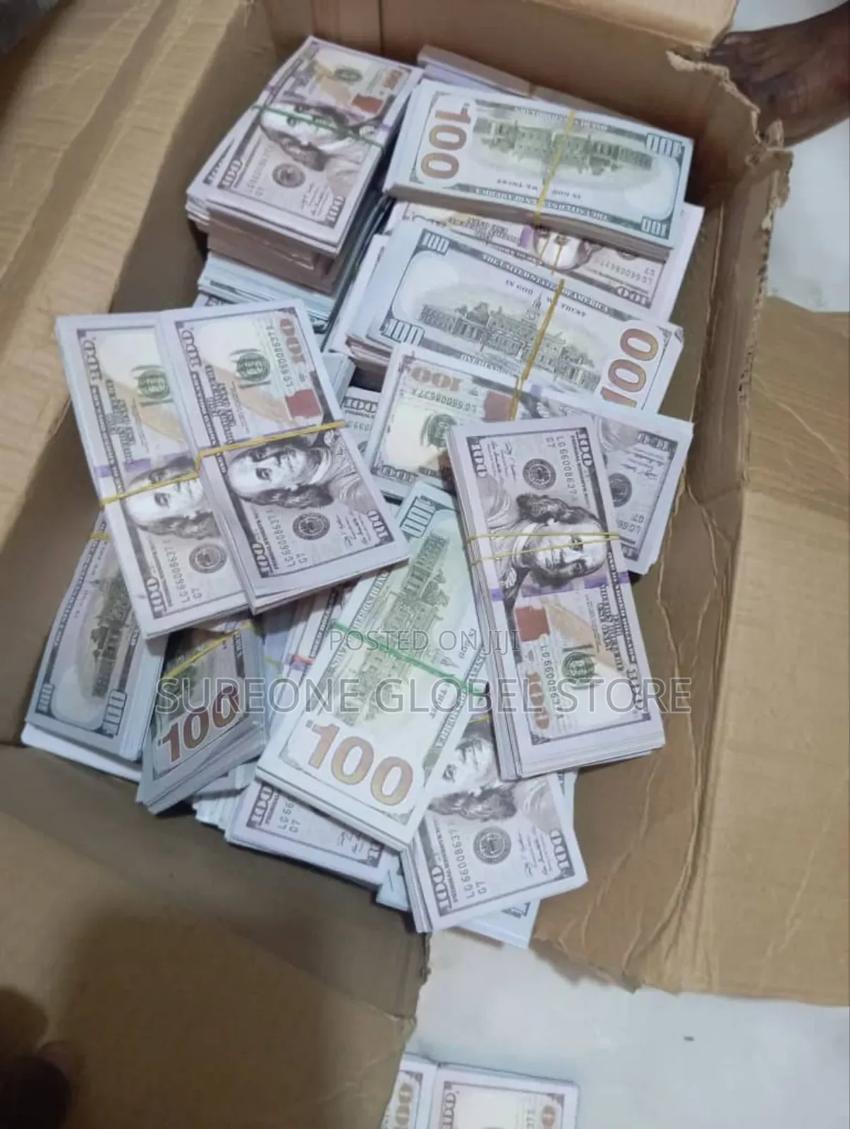 Fake Dollars Bills Props