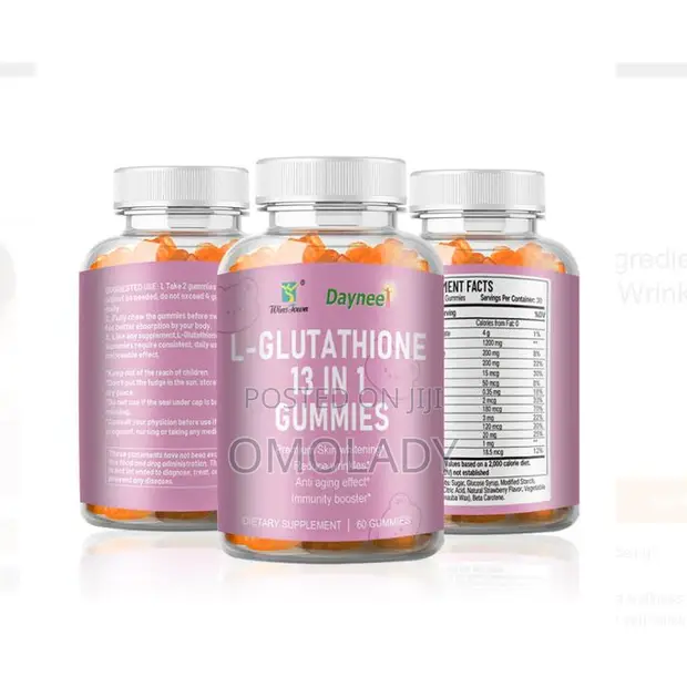 Daynee L-Glutathione Gummies 13in1 Skin Whitening Anti-Age don siyarwa