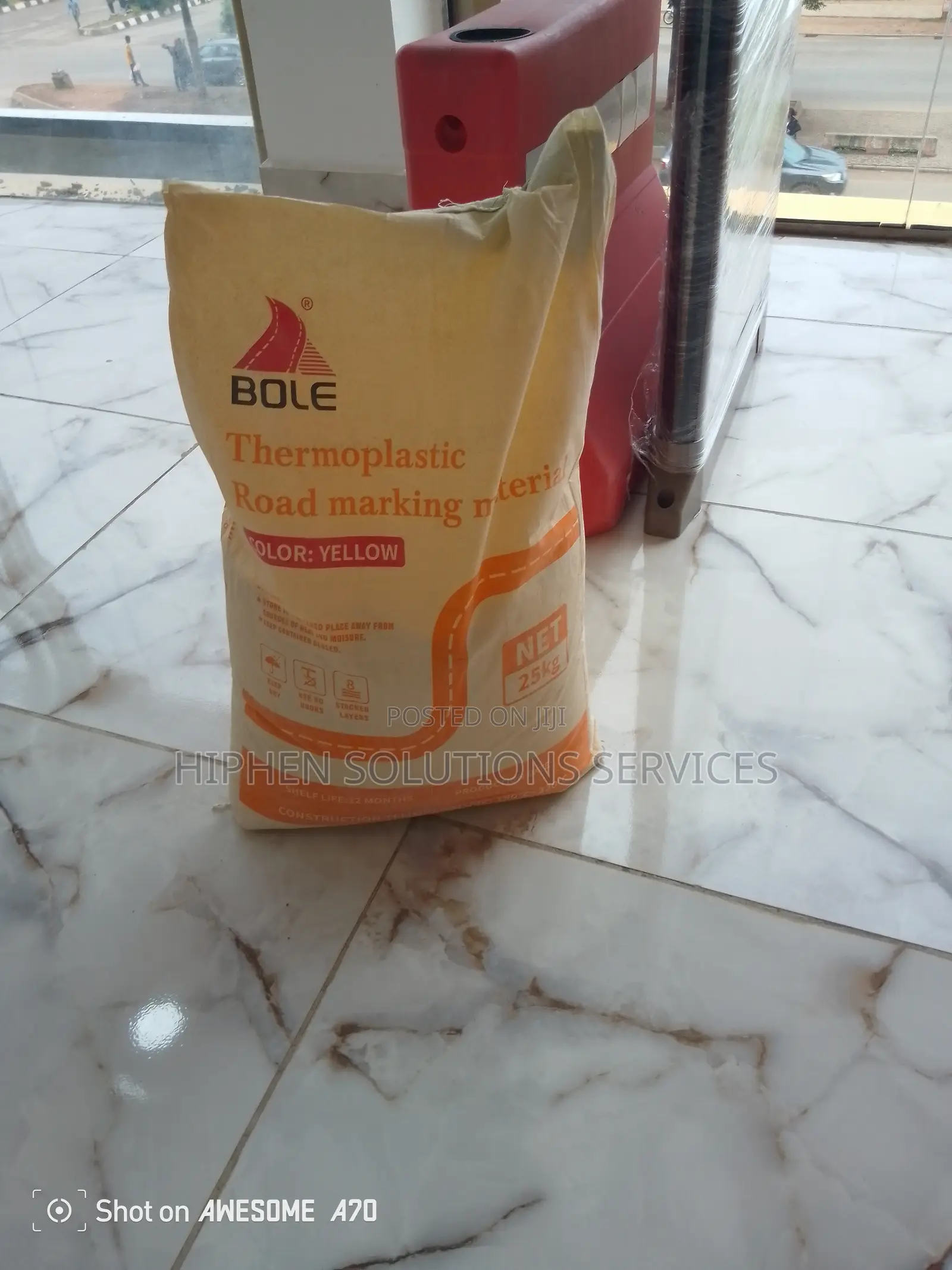 Yellow Thermoplastic Road Marking Material/Paint