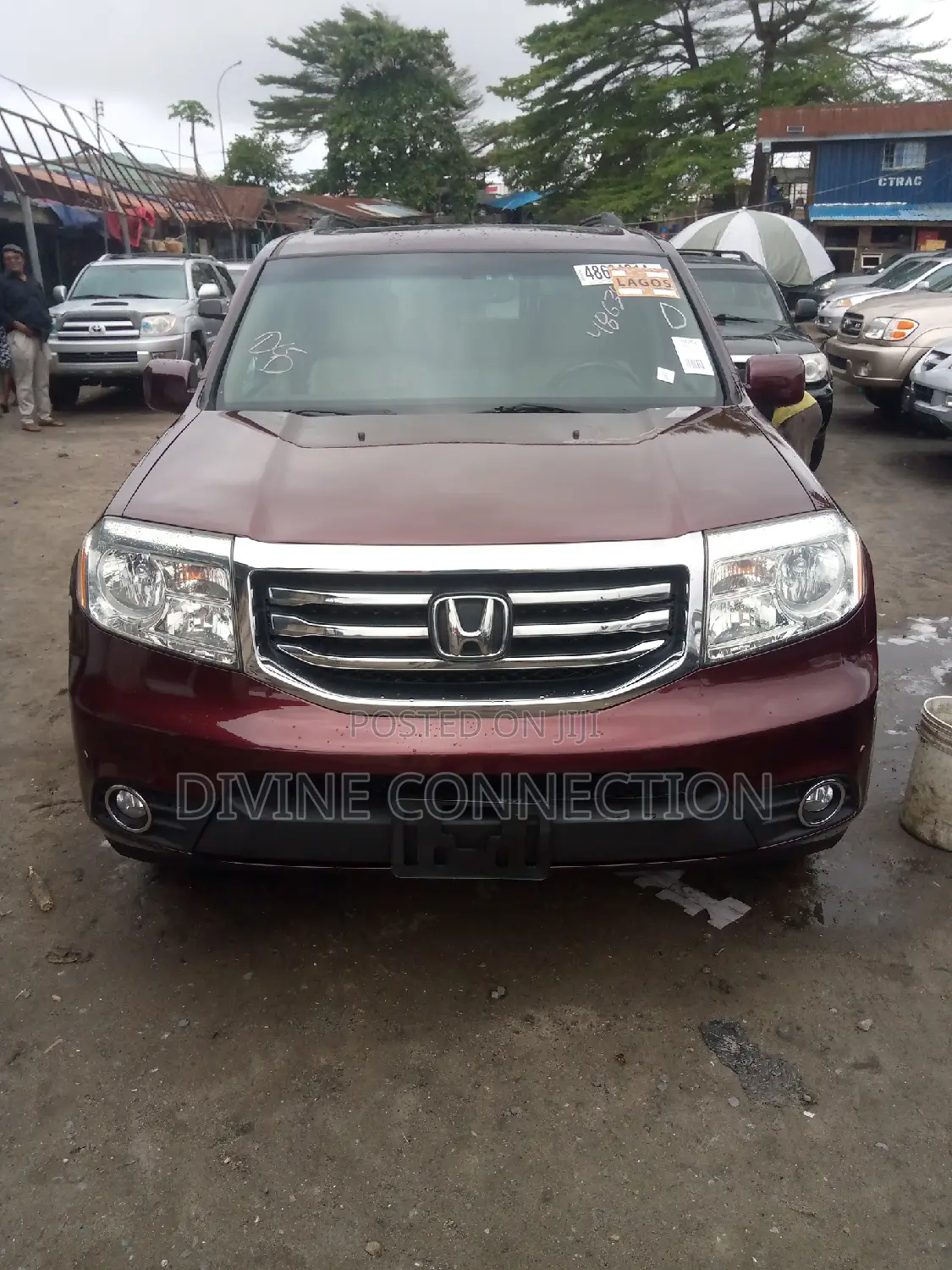 Honda Pilot 2013 Red