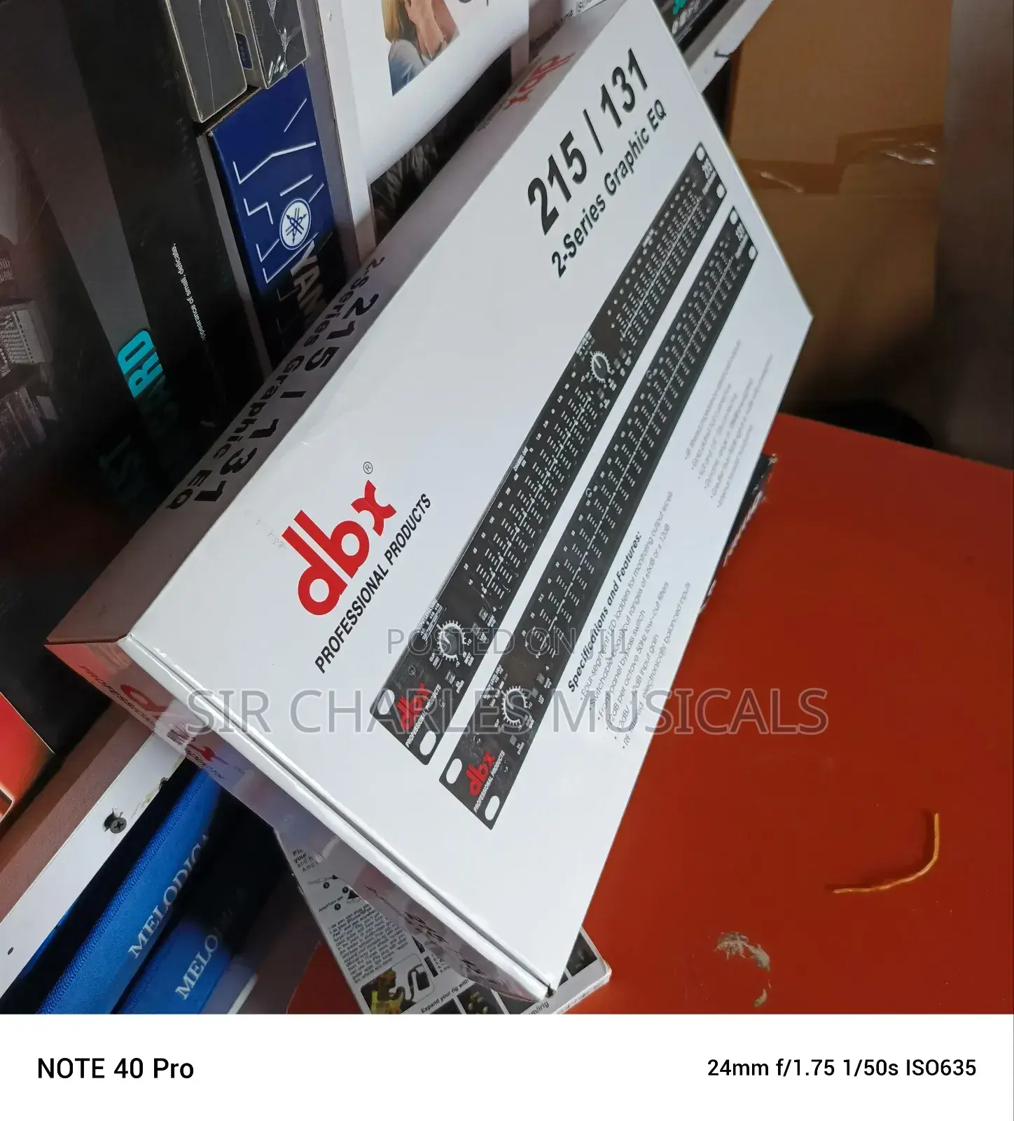 DBX Single Equalizer