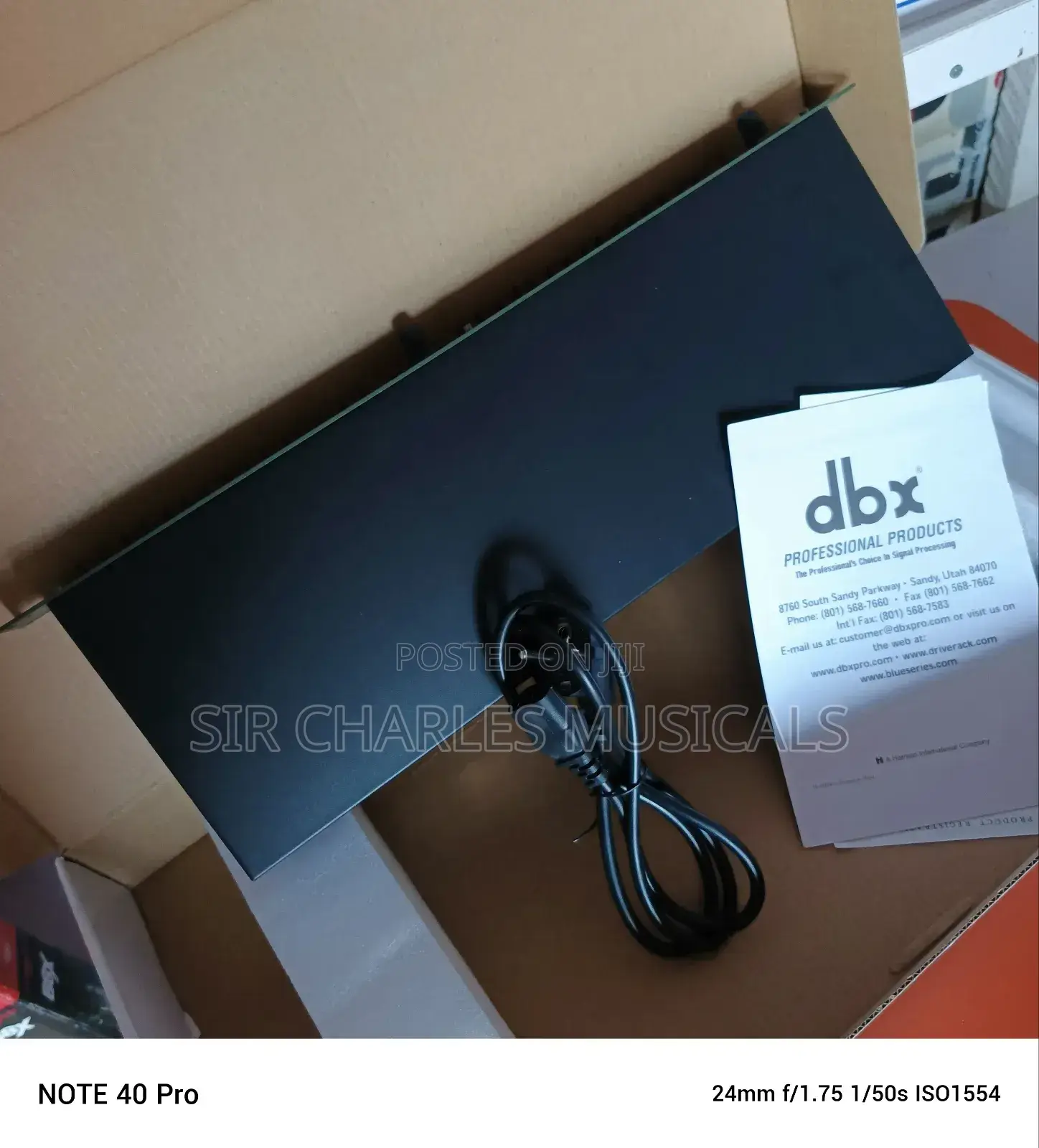 DBX Single Equalizer