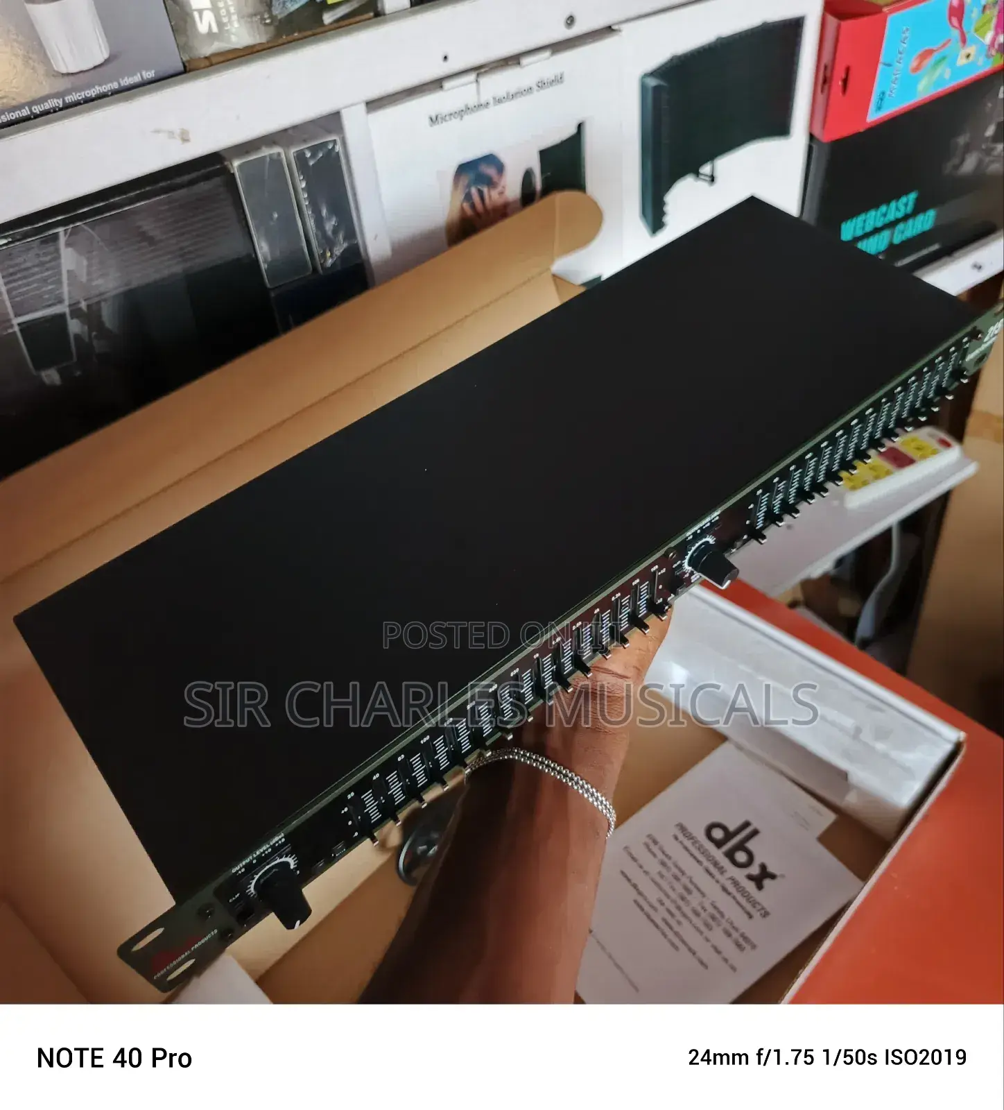 DBX Single Equalizer