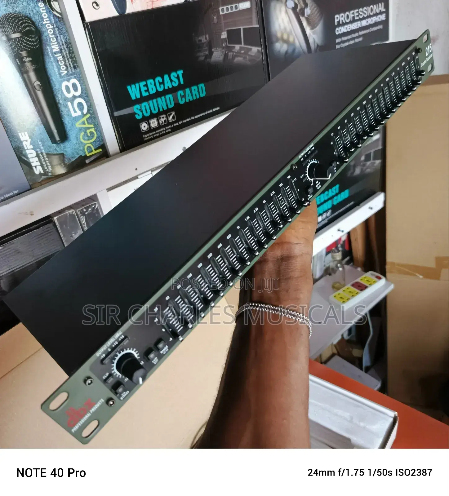 DBX Single Equalizer