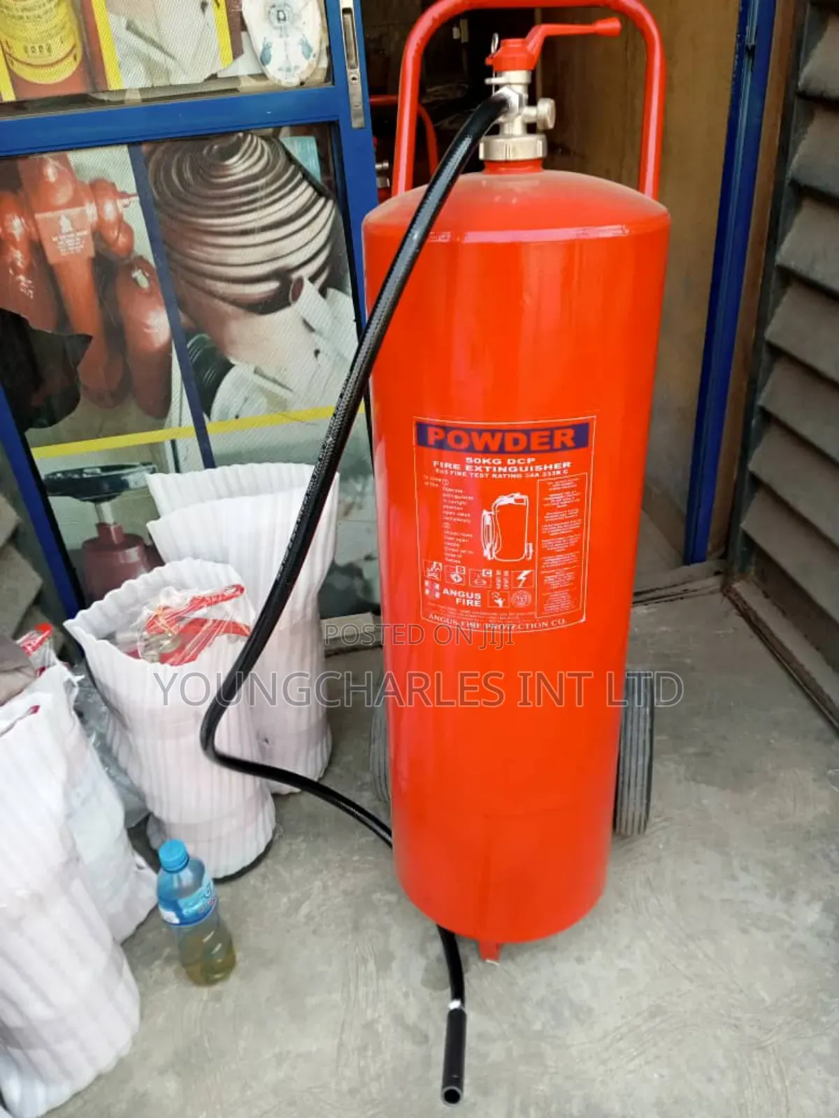 50kg Powder Fire Extinguisher.