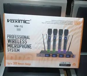 Photo - Voximic 4 In 1 Wireless Microphone Vm75