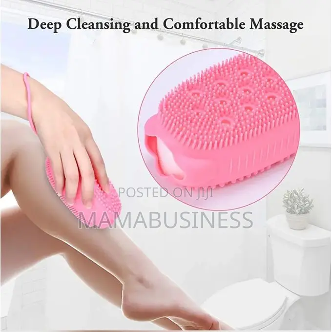 Silicone Bubble Bath Spa Scrubbing Brush -1pc