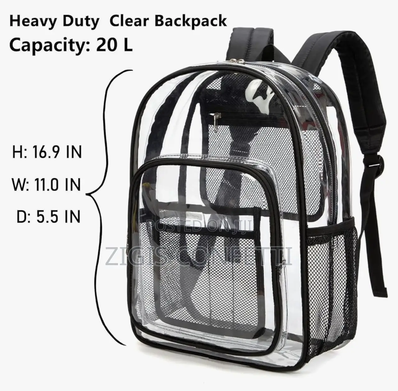 Transparent School Bag