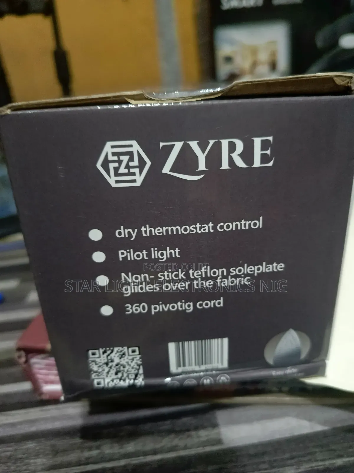 Zyre Dry Iron