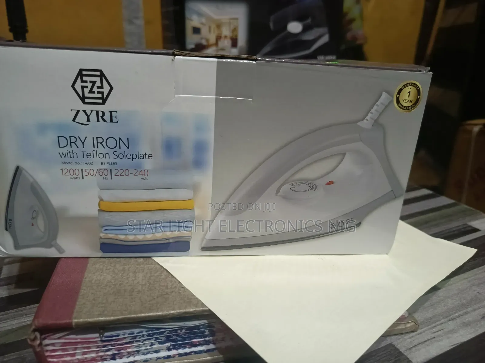 Zyre Dry Iron