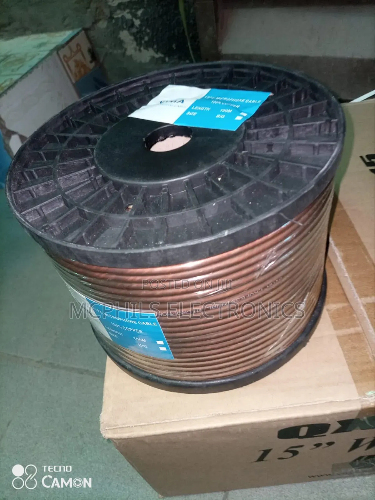 Original Pure Copper Mic-cable