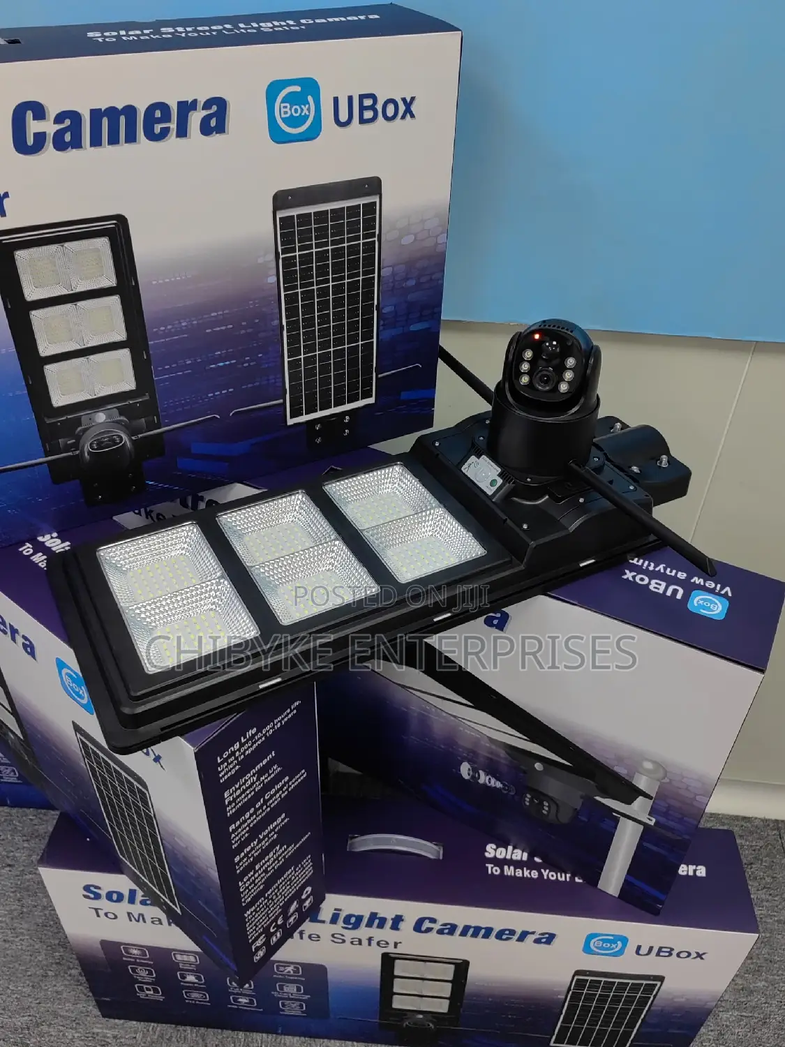 4g Solar Camera With Street Light