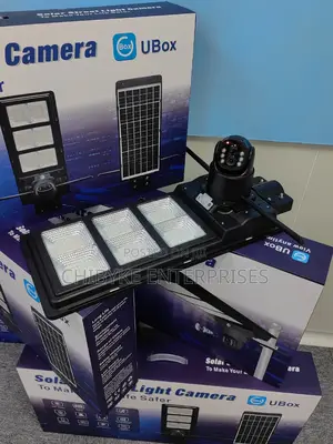 4g Solar Camera With Street Light