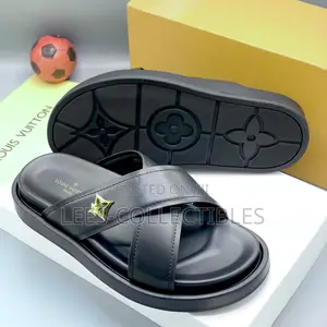 Quality Louis Vuitton Cross Slippers