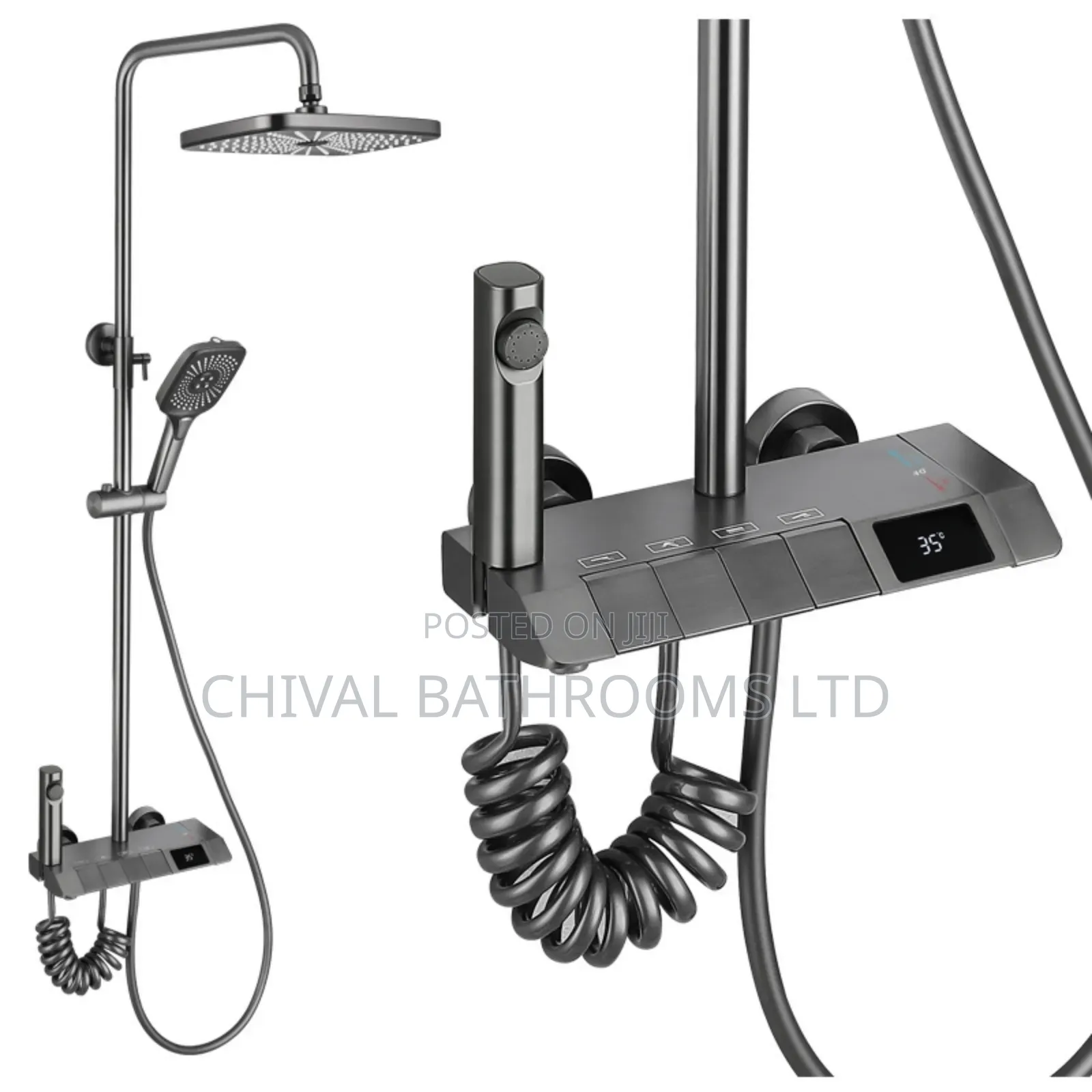 Royalcrest Digital Display Shower
