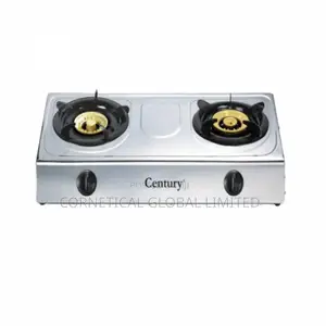 Century Stainless Steel Table Top Gas Stove Cooker 2 Burner