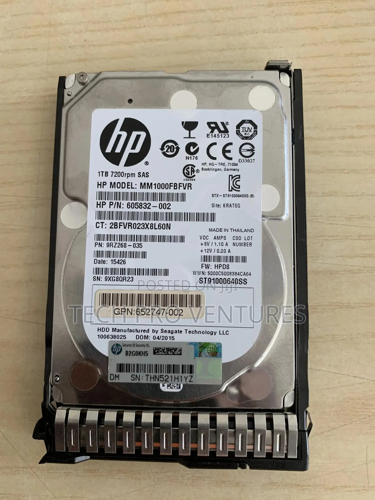 1tb Sas Hard Drive