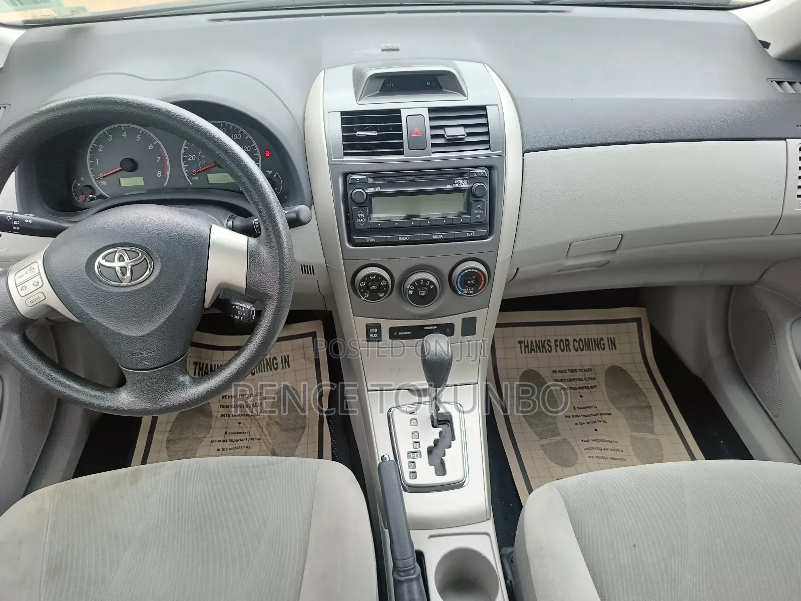 Toyota Corolla 2012 Black