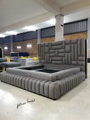 Luxury 6 by 6 Padded Bedframe