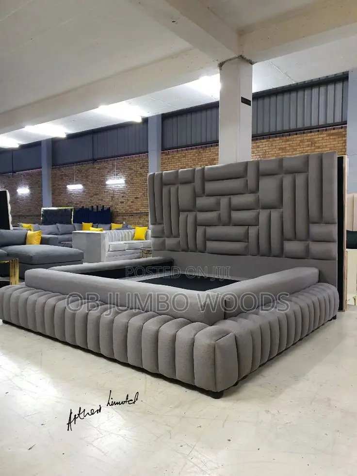 Luxury 6 by 6 Padded Bedframe