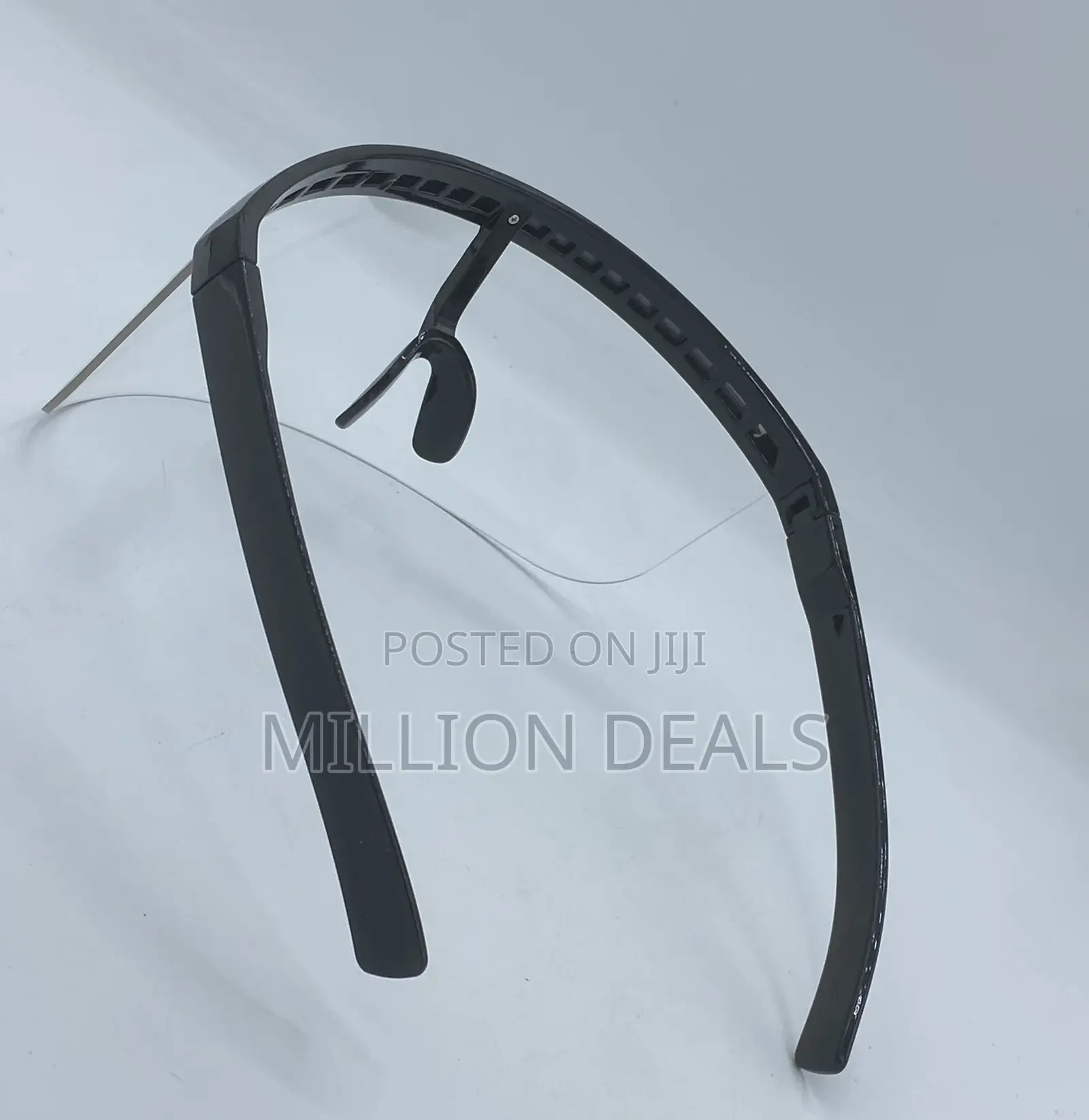 See Through Stylish Unique Men’S Shield Glasses