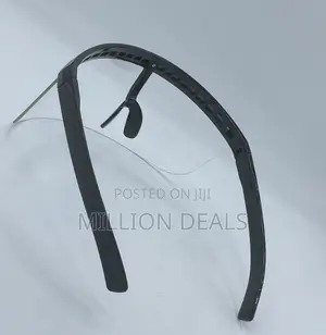 See Through Stylish Unique Men’S Shield Glasses