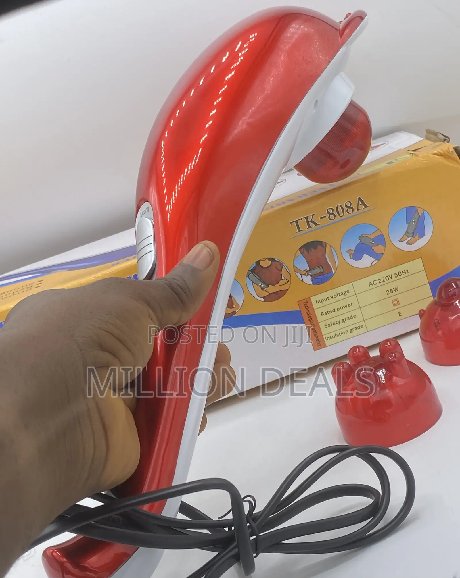 Portable Infrared Unique Hammer Massager