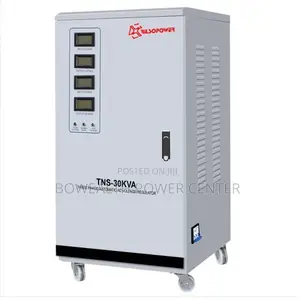 30kva 3 Phase Servo Motor Voltage Stabilizer With LED Disp