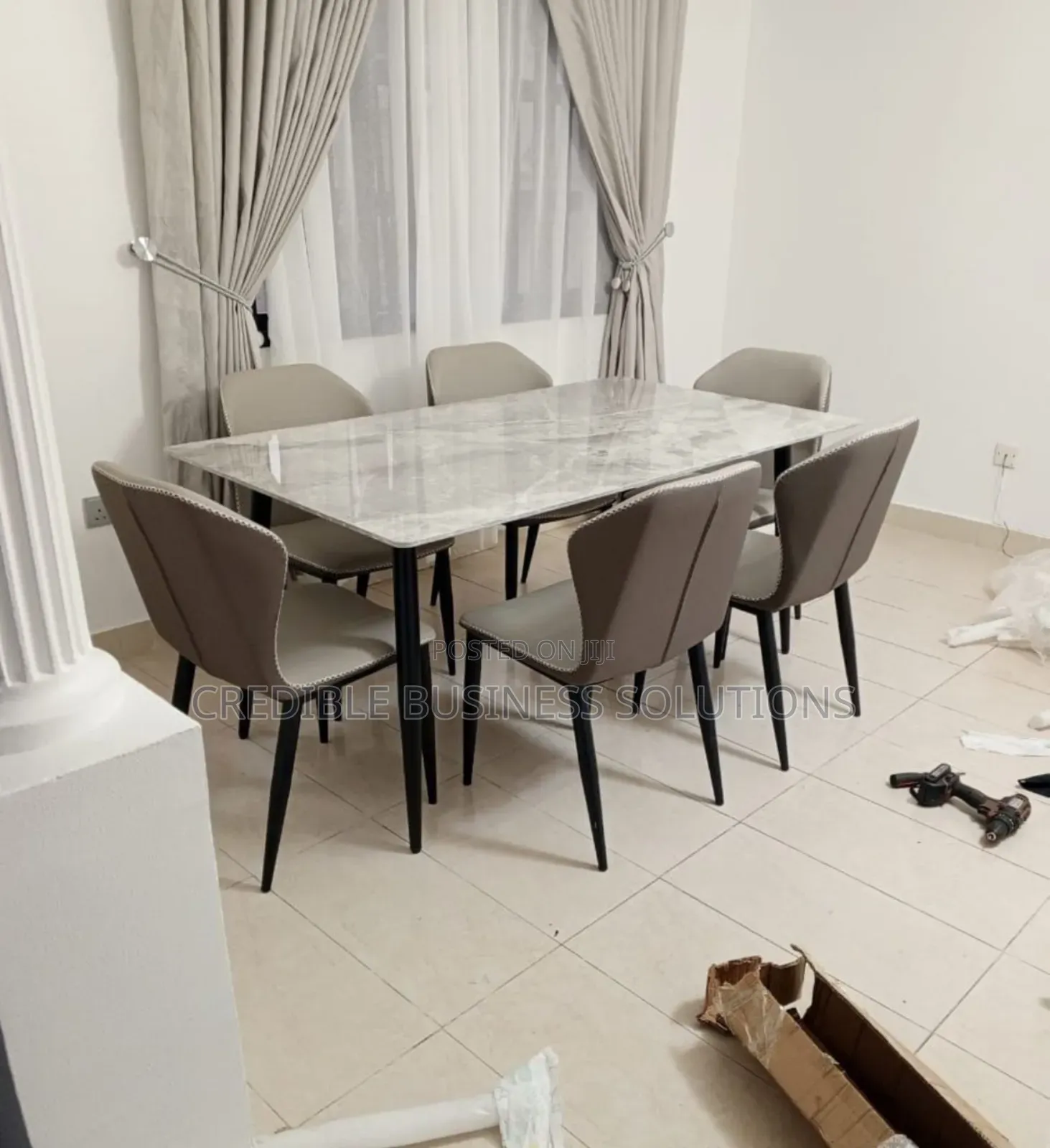 Dining Table Set With 6 Chairs