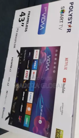 Standard 43" Polystar Frameless Smart Tv