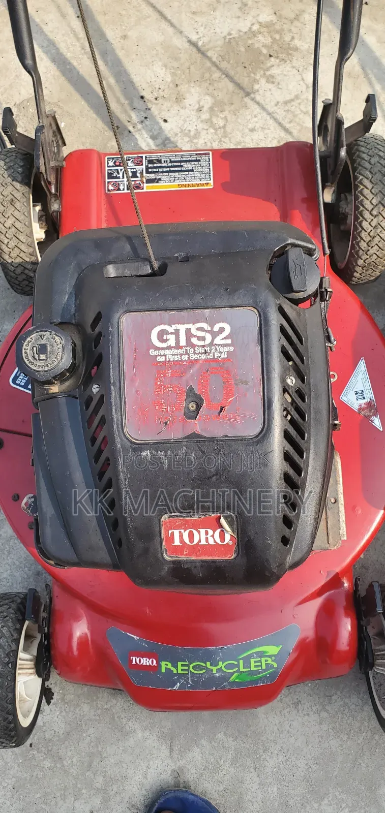 U.K Use Lawn Mower Machine 6.5hp