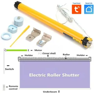 Wifi Tuya Smart Tubular Blind Motor With Remote Control