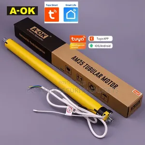 Wifi Tuya Smart Tubular Blind Motor With Remote Control