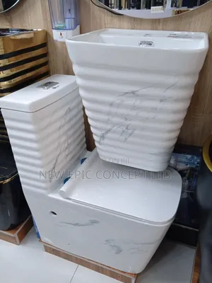Executive WC With Hanging Wash Hand Basin