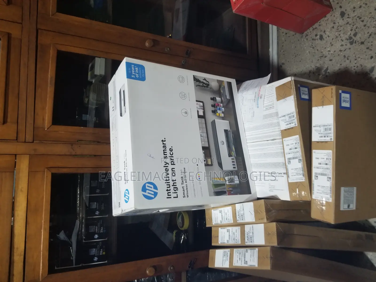 Portable HP Catridge Free Printer