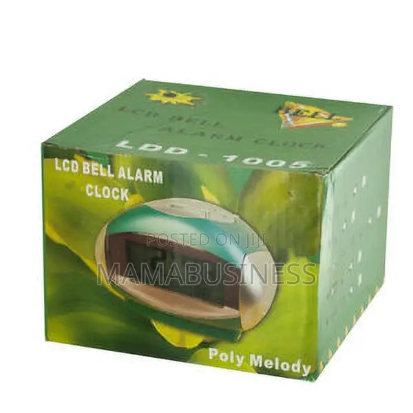 LCD Bell Alarm Clock LCD-901