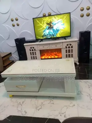 Quality Marble Fire Tv Stand