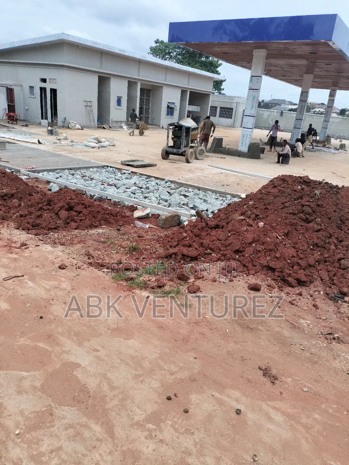 Filling Station Construction