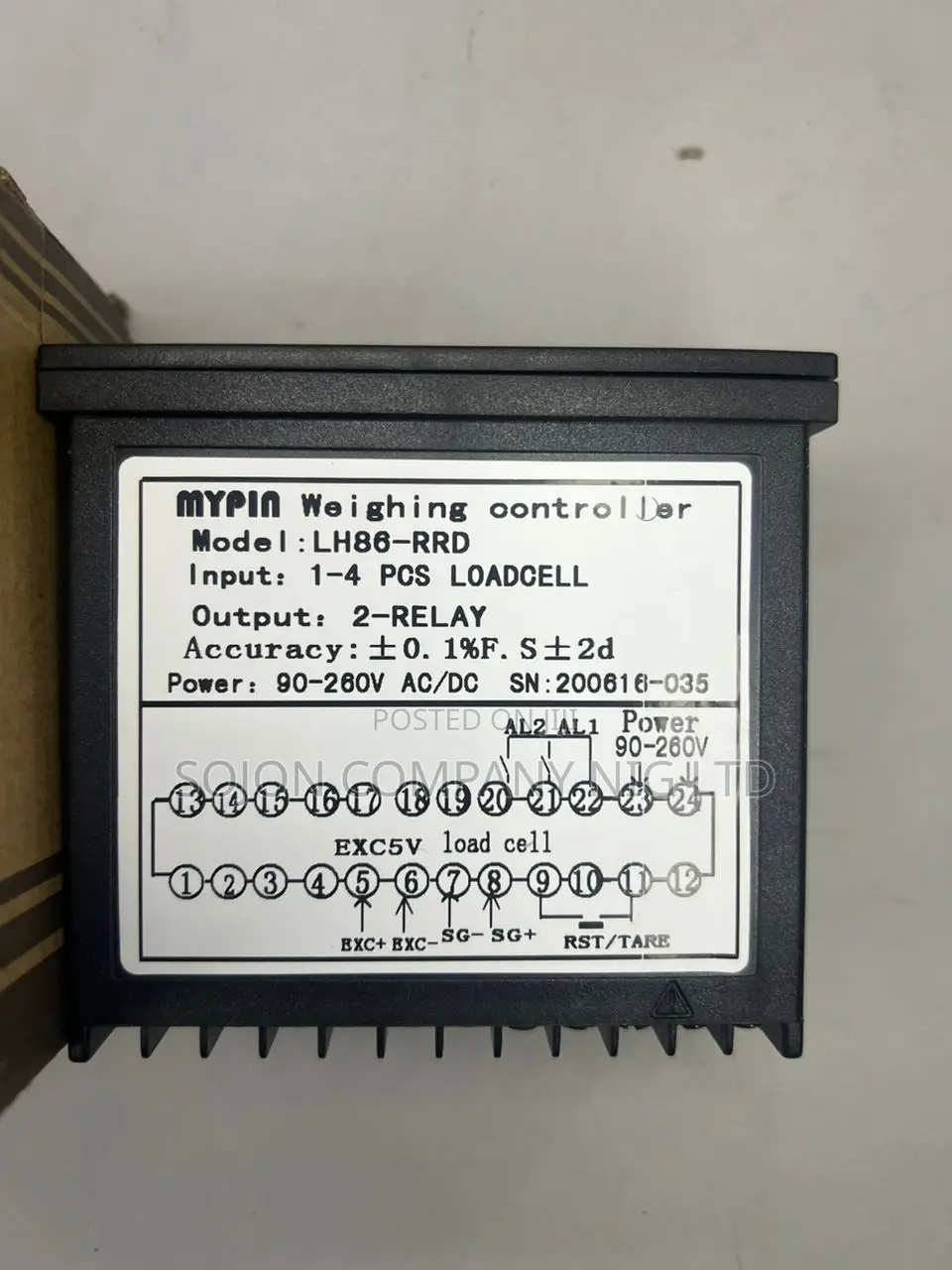Digital Weighing Controller Indicator