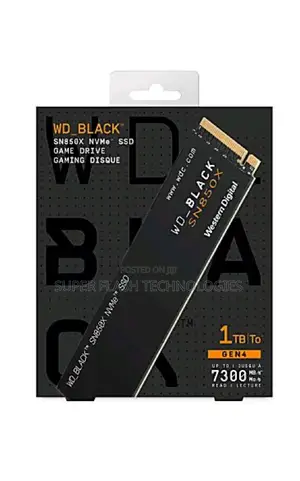 Wd Black 1tb Sn850x Nvme Internal Gaming SSD
