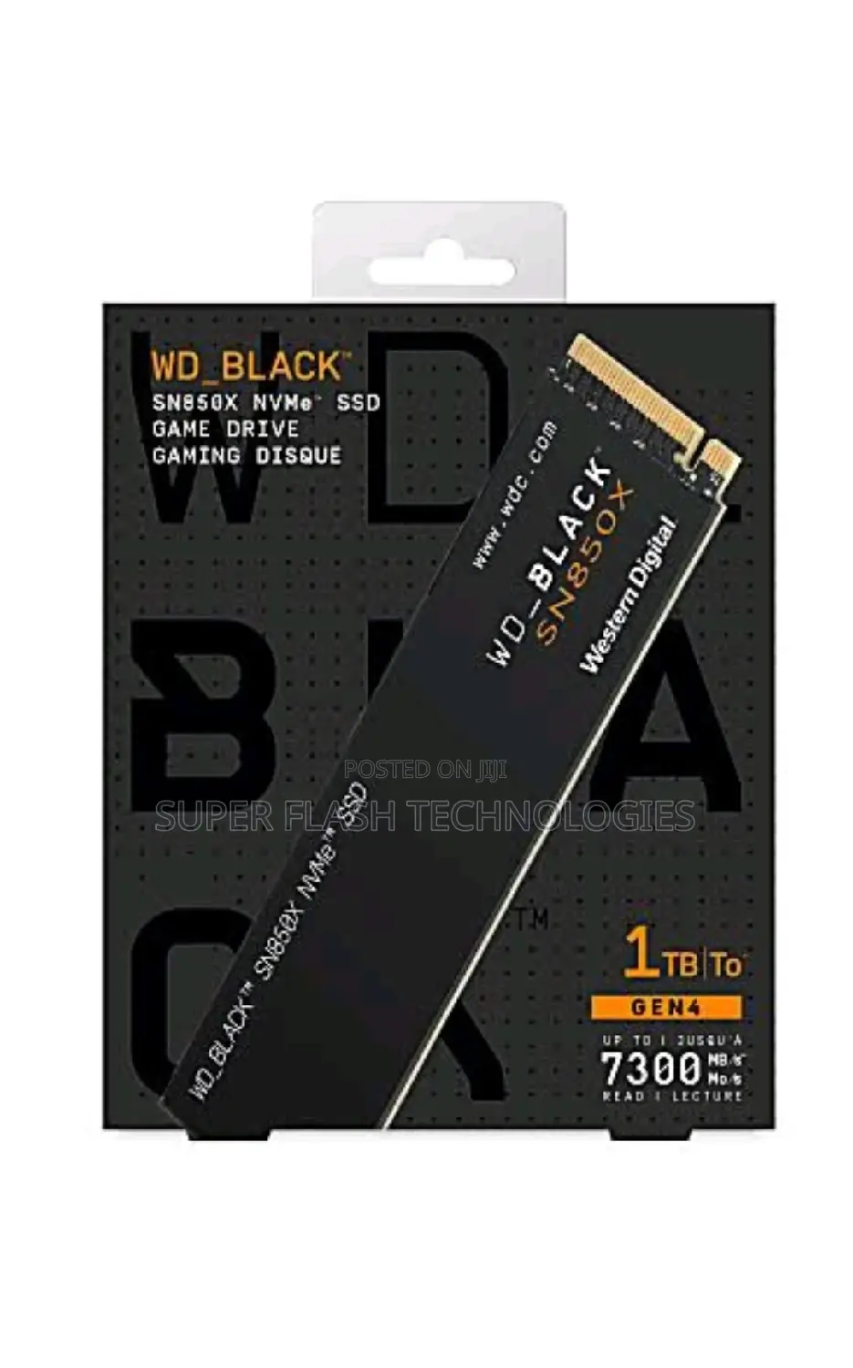 Wd Black 1tb Sn850x Nvme Internal Gaming SSD