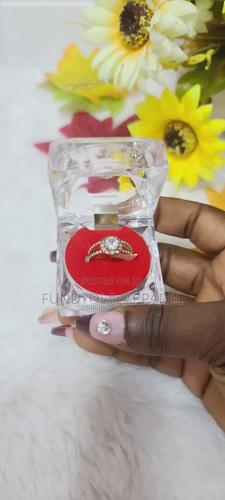 Gold Engagement Ring