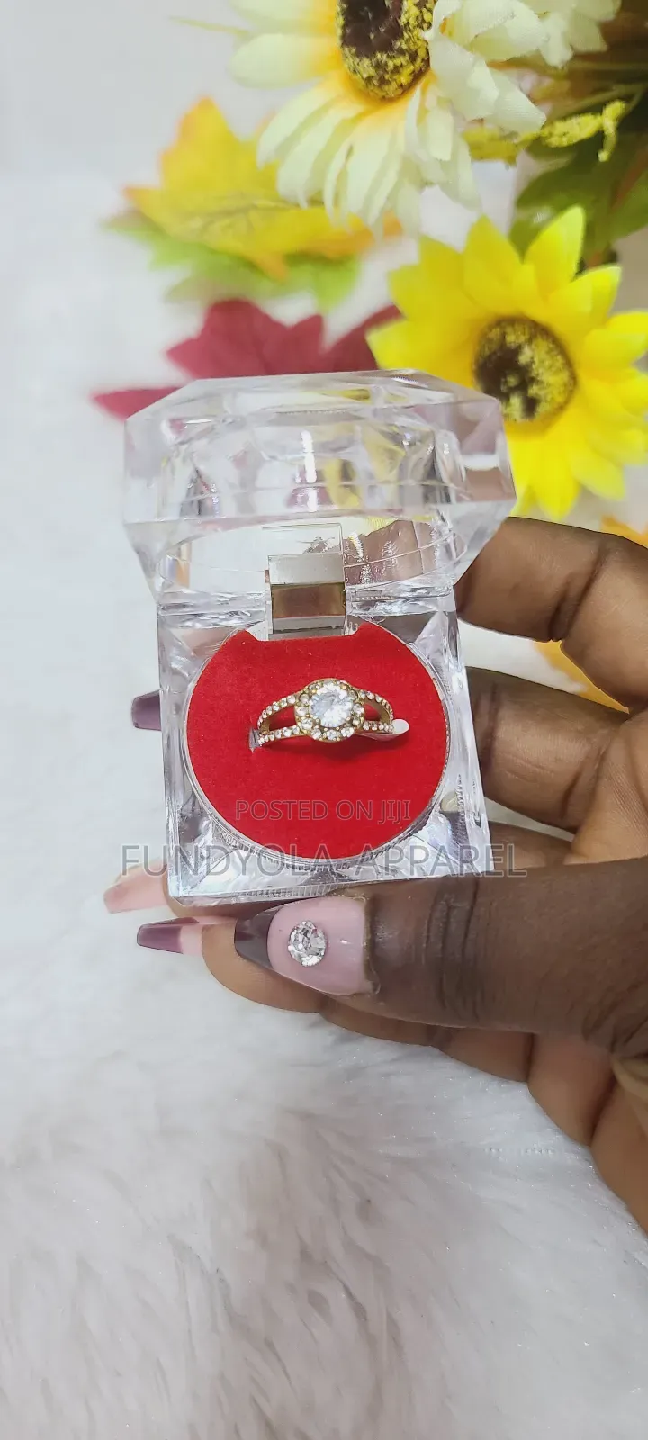 Gold Engagement Ring
