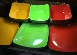 Unbreakable Bowl and Flat Plate (12pcs)