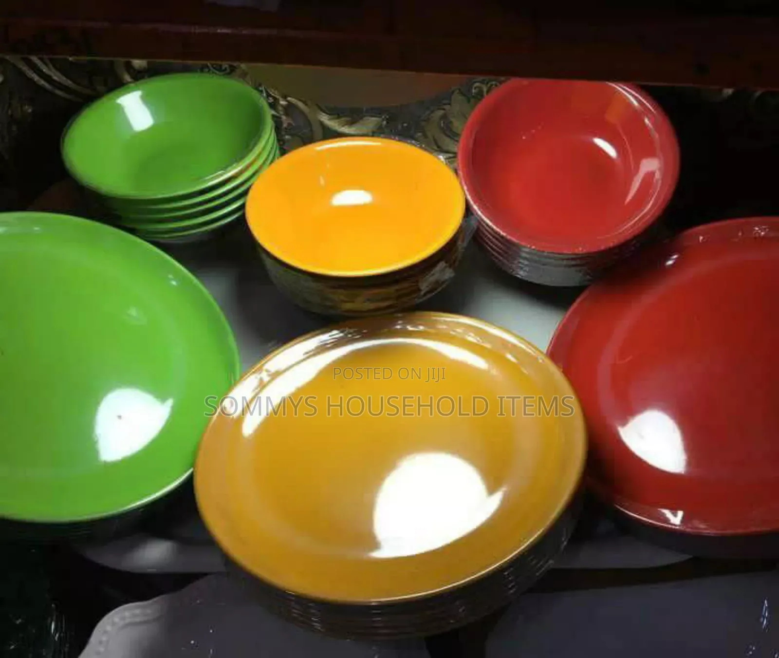 Unbreakable Bowl and Flat Plate (12pcs)