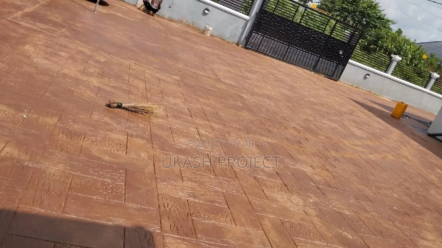 Stamp Decorate Concrete
