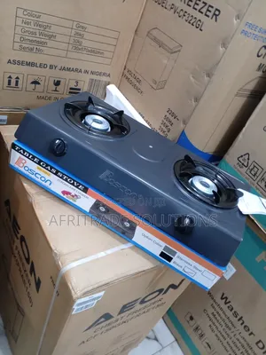 Boscon 2-Burner Lasting Gas Cooker