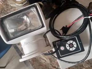 Boat Searchlight With Remote Control 12v/24v 100w 360°
