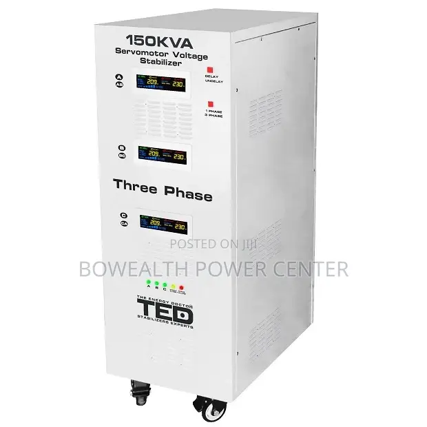 150kva 3 Phase Servo Motor Voltage Stabilizer