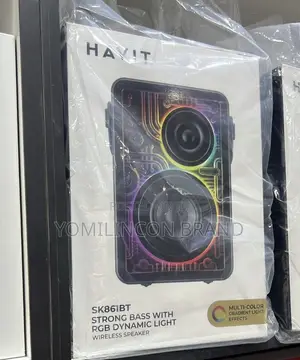 Havit Sk861bt Strong Bass With RGB Dynamic Wireless Speaker